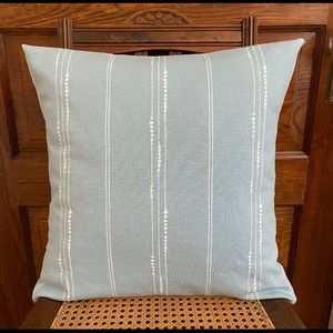 BRAND NEW! NEVER USED! SEA FOAM GREEN ACCENT PILLOWS (Set of 2)